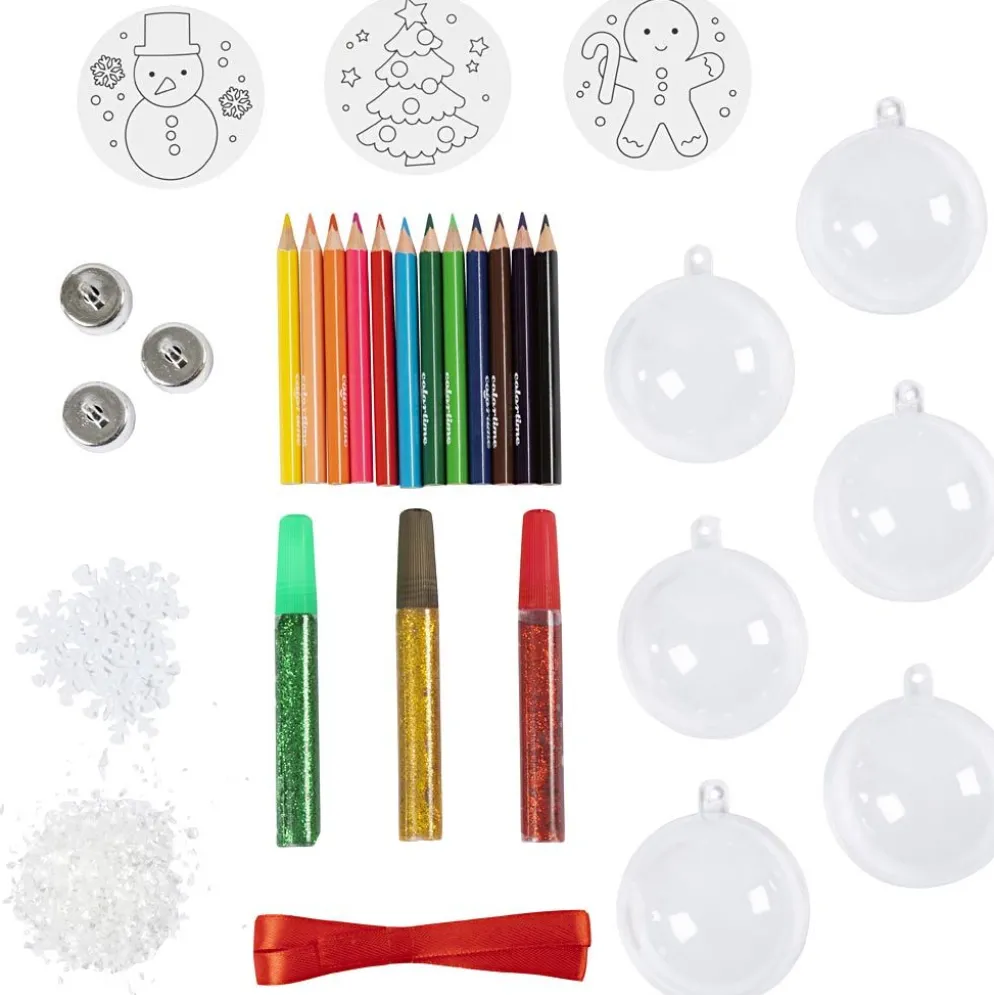 Askartelusetti Mini Joulupallot