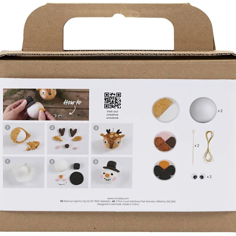 Askartelusetti Mini Joulupallot