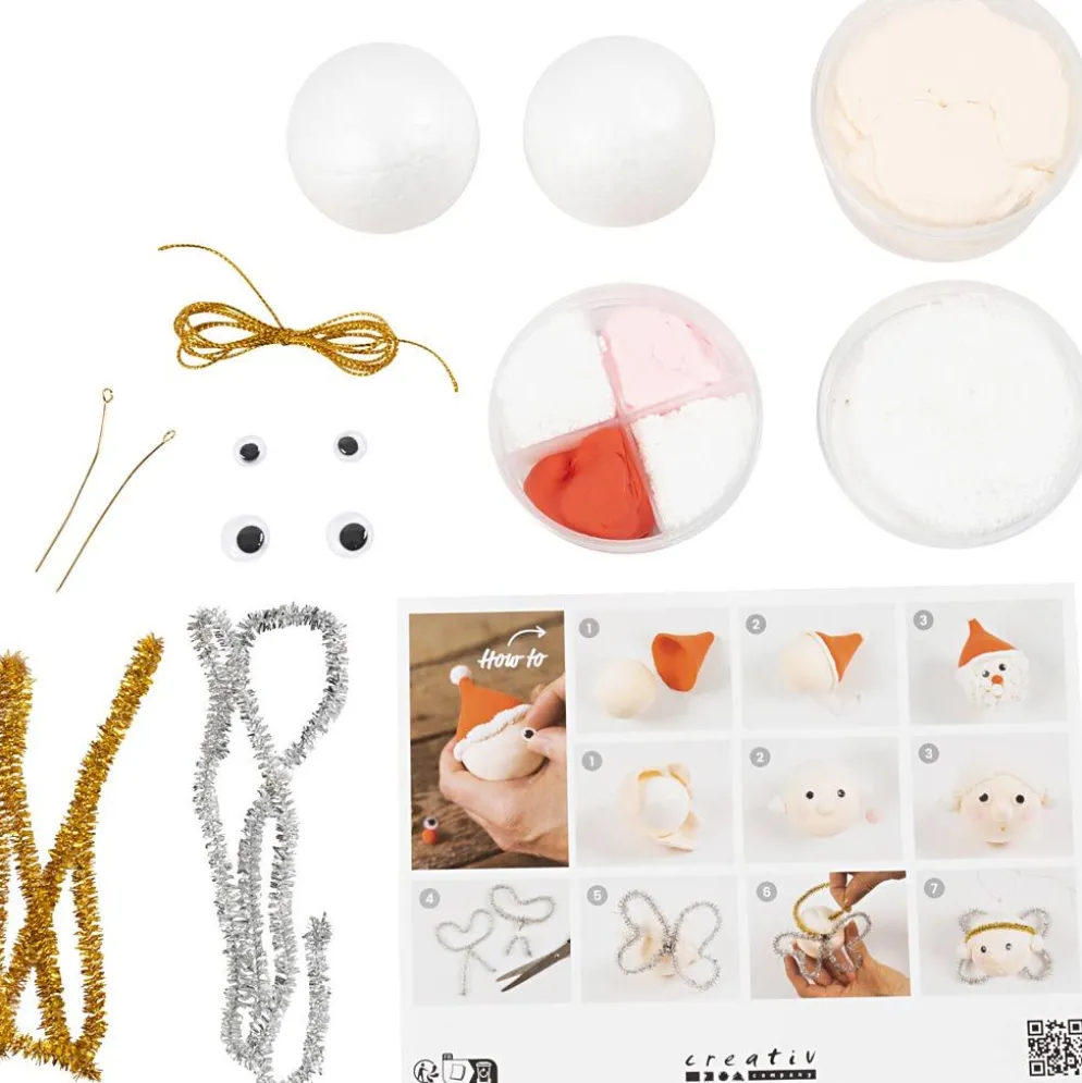 Askartelusetti Mini Joulupallot