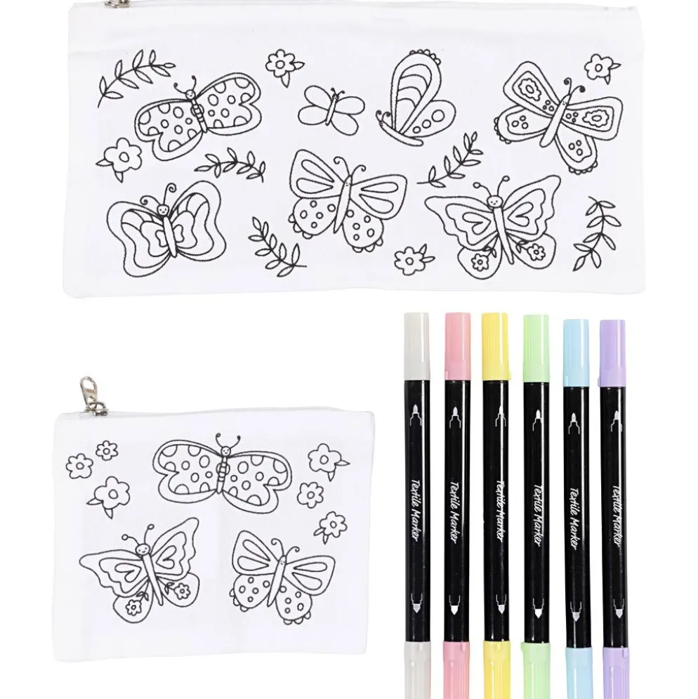 Askartelusetti Mini Tekstiilien Koristeluun
