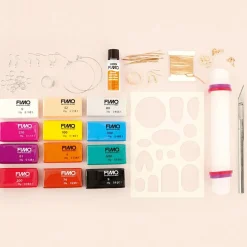 DIY Fimo Paste Box – Slab Jewellery -korusetti