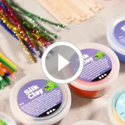 Foam Clay ja Silk Clay- setti