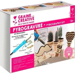 Graine Créative -polttopiirrustussetti