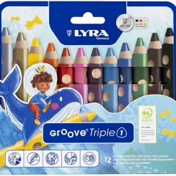Groove Triple 1-Värikynät