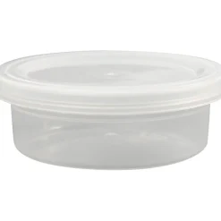 Kannelliset muovipurkit