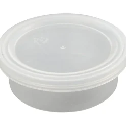 Kannelliset muovipurkit