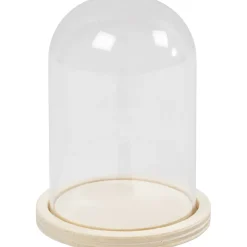 Kello puujalustalla